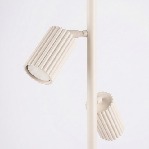 Sollux Lighting Lampa podłogowa KARBON 3 beżowa