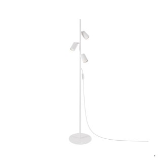 Sollux Lighting Lampa podłogowa KARBON 3 biała