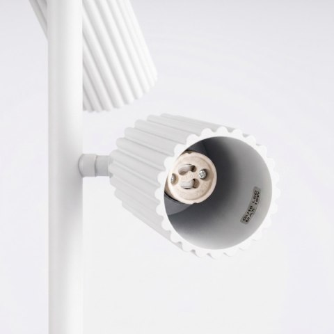 Sollux Lighting Lampa podłogowa KARBON 3 biała