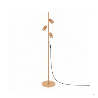 Sollux Lighting Lampa podłogowa KARBON 3 złota