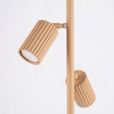 Sollux Lighting Lampa podłogowa KARBON 3 złota