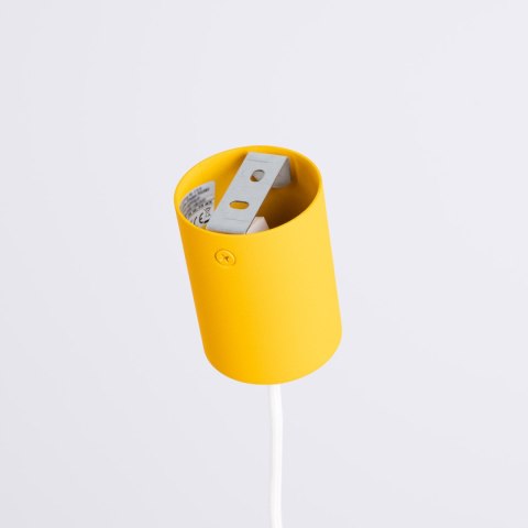 Sollux Lighting Lampa wisząca AURA 1 żółta Gx53