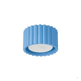 Sollux Lighting Plafon AURA 1 błękitny Gx53