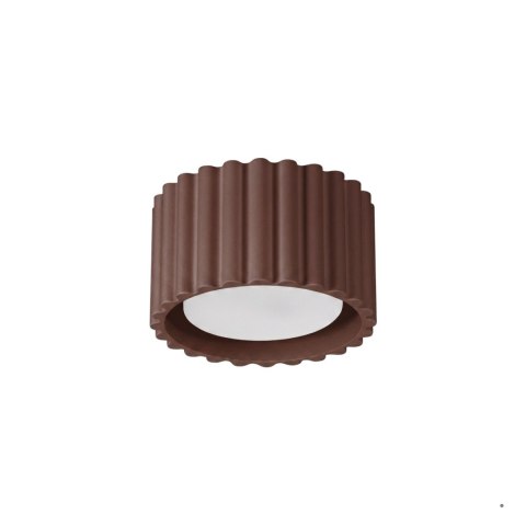 Sollux Lighting Plafon AURA 1 brązowy Gx53