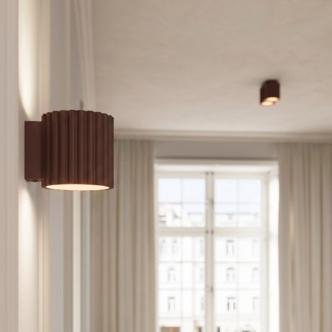 Sollux Lighting Plafon AURA 1 brązowy Gx53