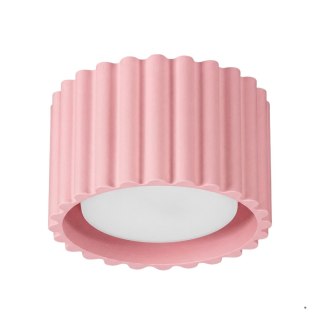 Sollux Lighting Plafon AURA 1 różowy Gx53
