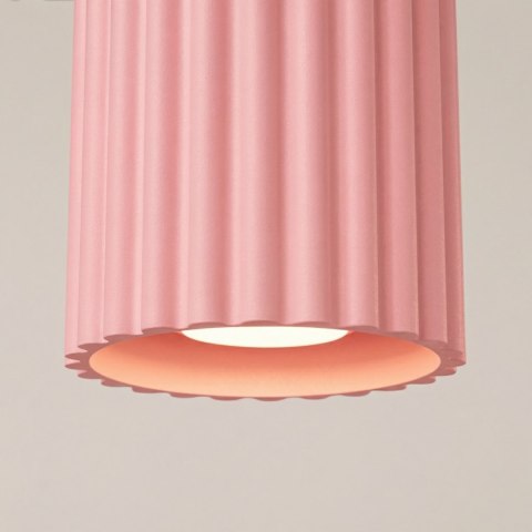 Sollux Lighting Plafon AURA 1 różowy GU10