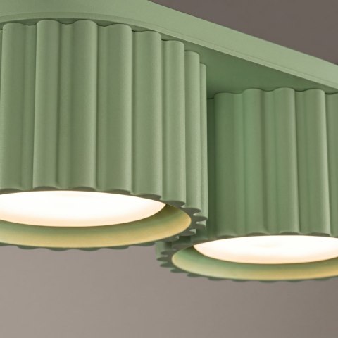 Sollux Lighting Plafon AURA 2 szałwiowy Gx53