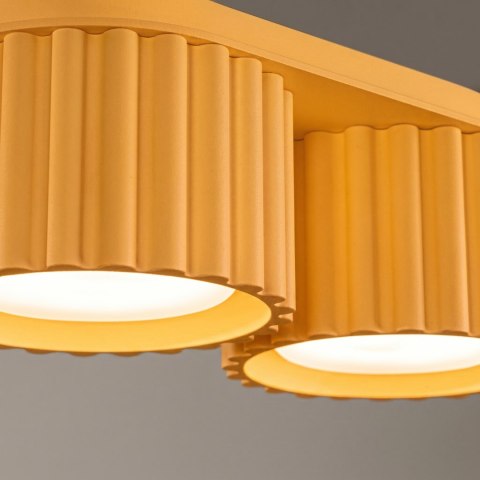 Sollux Lighting Plafon AURA 2 żółty Gx53
