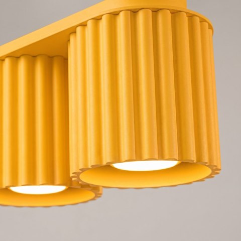 Sollux Lighting Plafon AURA 2 żółty GU10