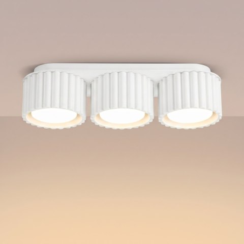 Sollux Lighting Plafon AURA 3 biały Gx53