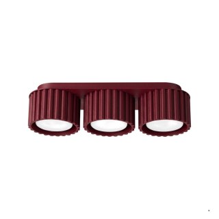 Sollux Lighting Plafon AURA 3 burgund Gx53