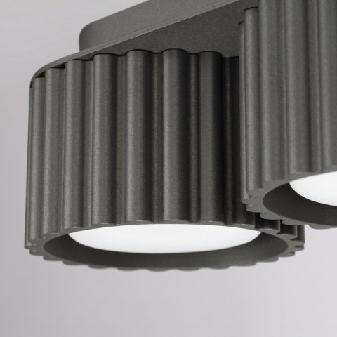 Sollux Lighting Plafon AURA 3 czarny Gx53