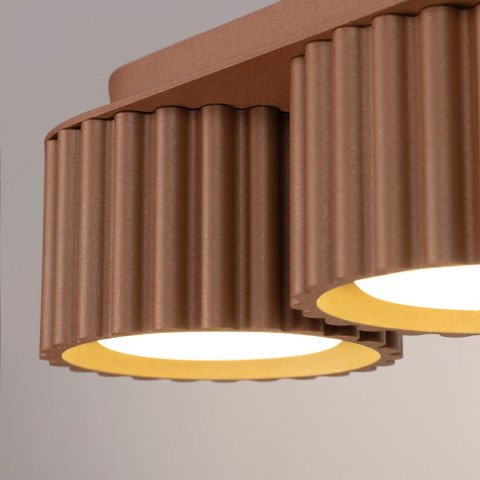 Sollux Lighting Plafon AURA 3 mocca Gx53