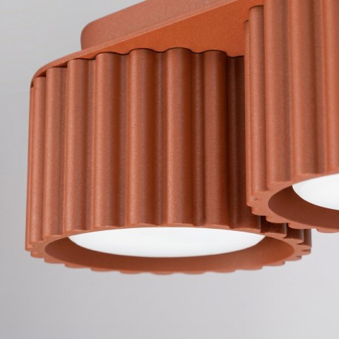 Sollux Lighting Plafon AURA 3 ochra czerwona Gx53
