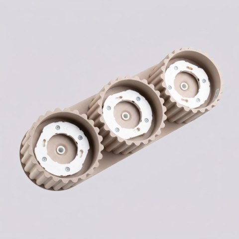Sollux Lighting Plafon AURA 3 taupe Gx53