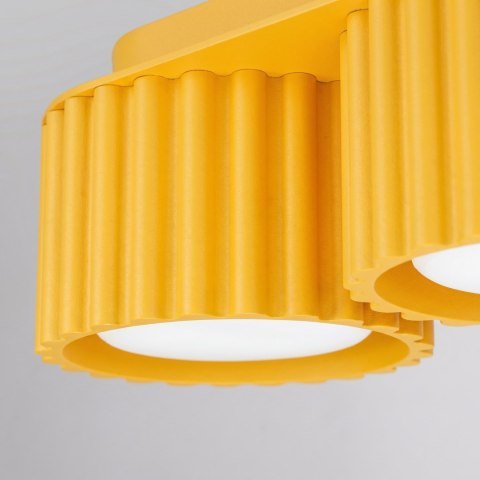 Sollux Lighting Plafon AURA 3 żółty Gx53
