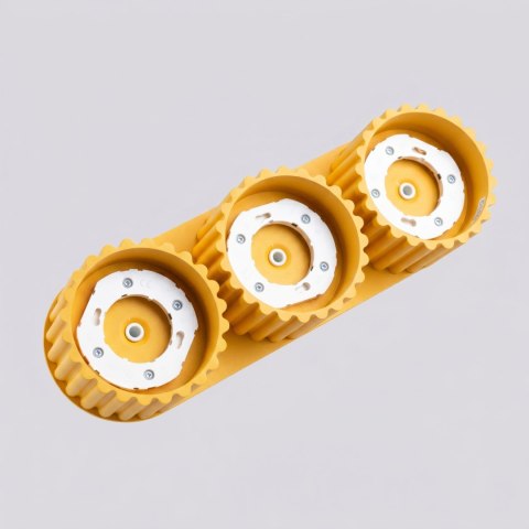 Sollux Lighting Plafon AURA 3 żółty Gx53