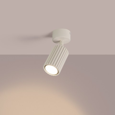 Sollux Lighting Plafon KARBON 1 beżowy