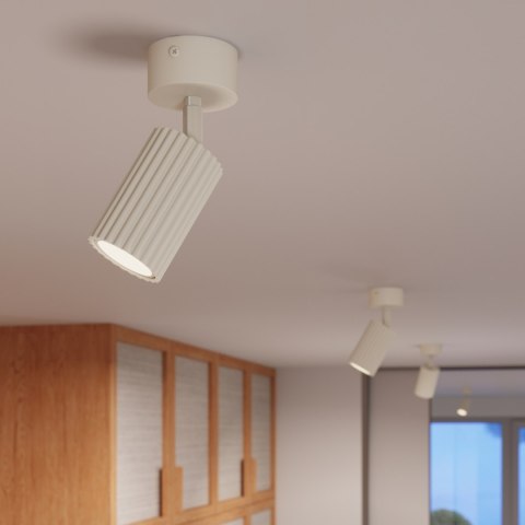 Sollux Lighting Plafon KARBON 1 beżowy