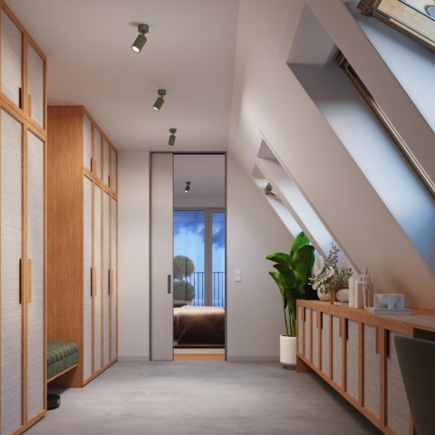 Sollux Lighting Plafon KARBON 1 zielona oliwka