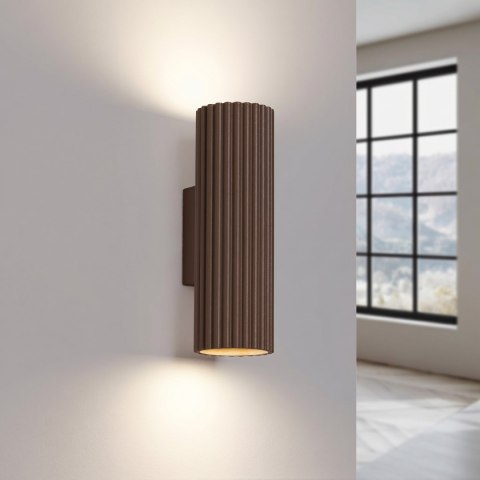Sollux Lighting Kinkiet KARBON 20 brązowy