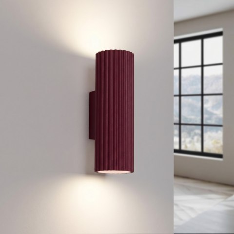 Sollux Lighting Kinkiet KARBON 20 burgund
