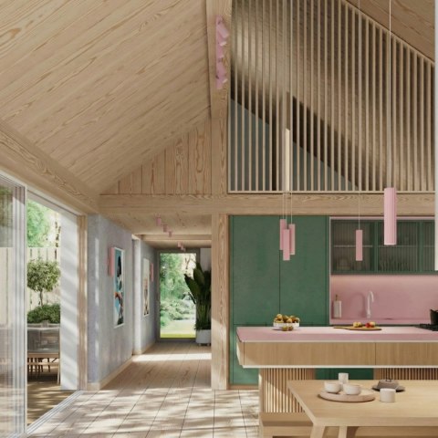 Sollux Lighting Kinkiet KARBON 20 różowy