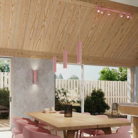 Sollux Lighting Kinkiet KARBON 20 różowy