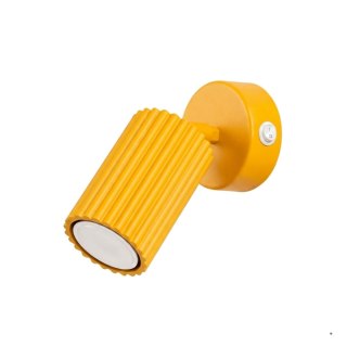 Sollux Lighting Kinkiet KARBON żółty z włącznikiem