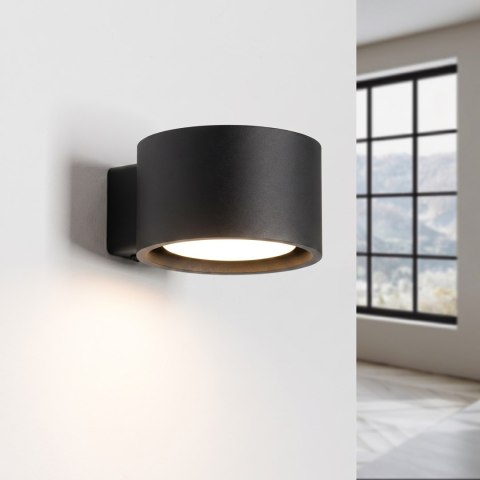 Sollux Lighting Kinkiet MODO 1 czarny Gx53