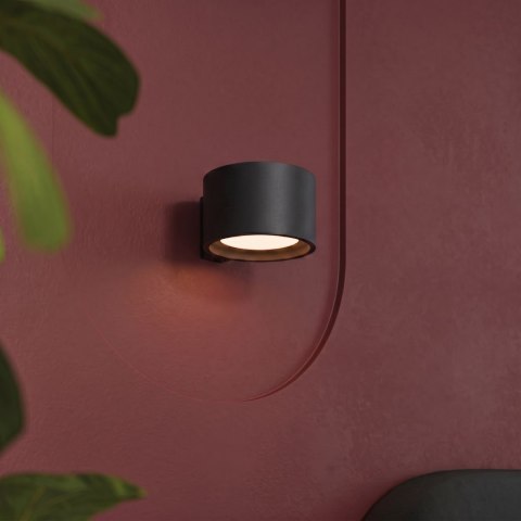 Sollux Lighting Kinkiet MODO 1 czarny Gx53