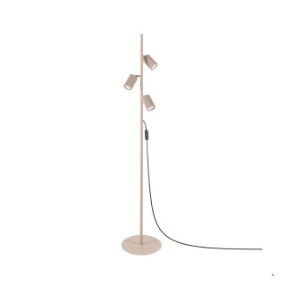 Sollux Lighting Lampa podłogowa KARBON 3 taupe