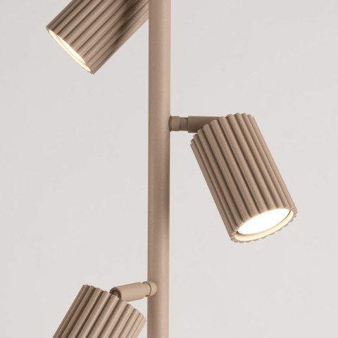 Sollux Lighting Lampa podłogowa KARBON 3 taupe