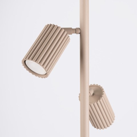 Sollux Lighting Lampa podłogowa KARBON 3 taupe