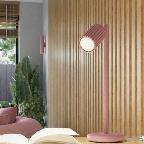 Sollux Lighting Lampa wisząca KARBON 1 różowa