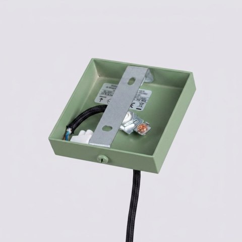 Sollux Lighting Lampa wisząca KARBON 1 szałwiowa