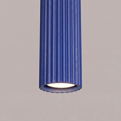 Sollux Lighting Lampa wisząca KARBON 1 ultramaryna