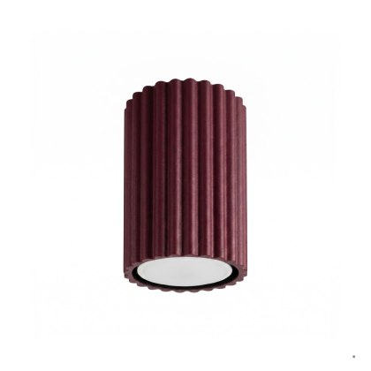 Sollux Lighting Plafon KARBON 10 burgund