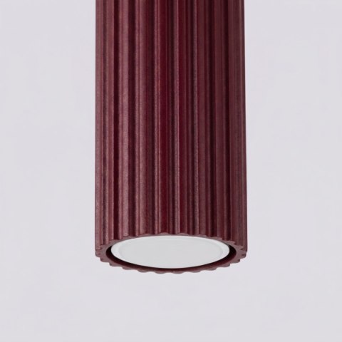 Sollux Lighting Plafon KARBON 10 burgund
