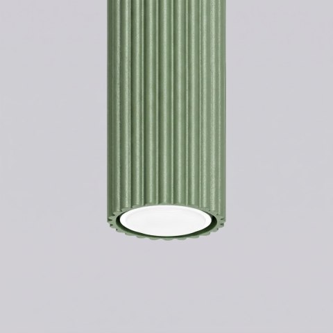 Sollux Lighting Plafon KARBON 10 szałwiowy