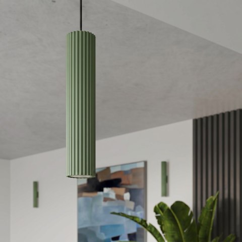 Sollux Lighting Plafon KARBON 10 szałwiowy