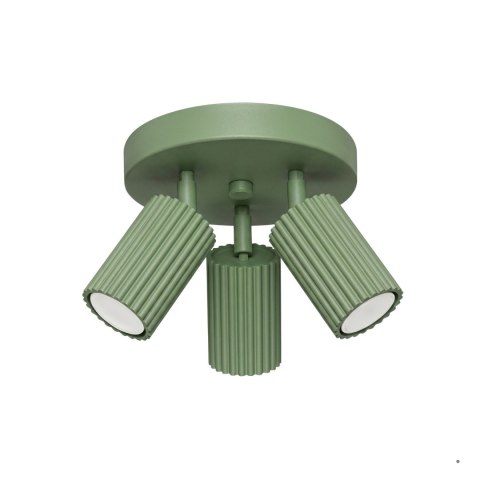 Sollux Lighting Plafon KARBON 3P szałwiowy