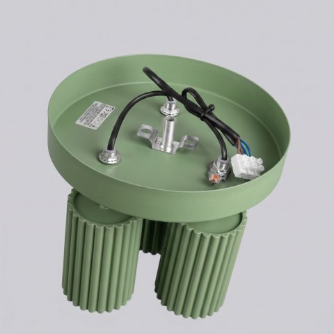 Sollux Lighting Plafon KARBON 3P szałwiowy