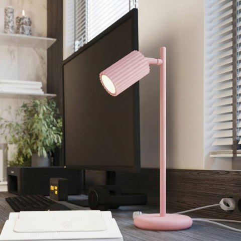 Sollux Lighting Plafon KARBON 4L różowy