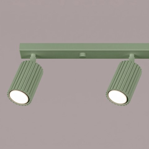 Sollux Lighting Plafon KARBON 4L szałwiowy