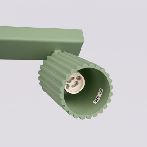 Sollux Lighting Plafon KARBON 4L szałwiowy