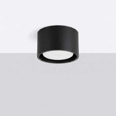Sollux Lighting Plafon MODO 1 czarny Gx53