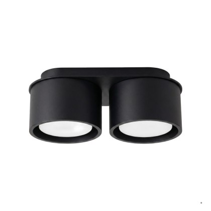 Sollux Lighting Plafon MODO 2 czarny Gx53