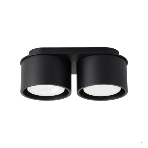 Sollux Lighting Plafon MODO 2 czarny Gx53